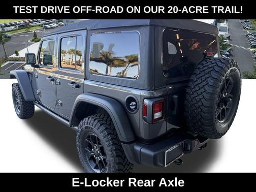 Granite Crystal Metallic Clearcoat 2026 Jeep Wrangler Willys