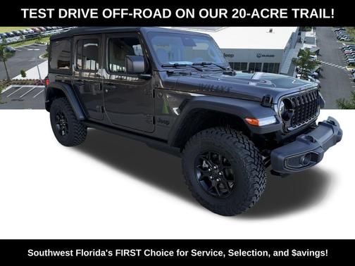 Granite Crystal Metallic Clearcoat 2026 Jeep Wrangler Willys