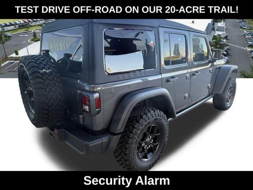 Granite Crystal Metallic Clearcoat 2026 Jeep Wrangler Willys