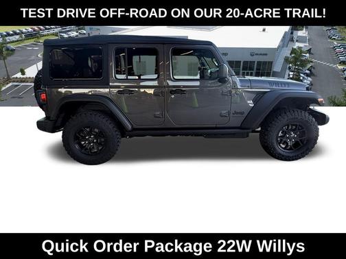 Granite Crystal Metallic Clearcoat 2026 Jeep Wrangler Willys