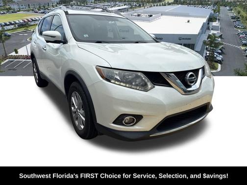 Pearl White 2016 Nissan Rogue SV