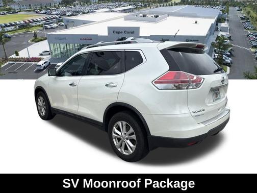 Pearl White 2016 Nissan Rogue SV