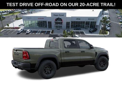 2026 RAM 1500 RHO Crew Cab 4x4 5'7' Box