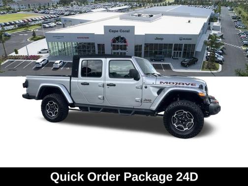 Billet Silver Metallic Clearcoat 2021 Jeep Gladiator Mojave 4x4