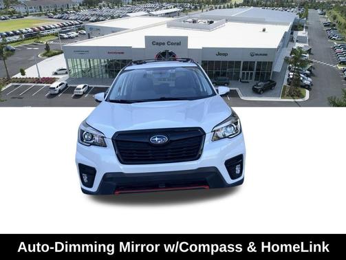 Crystal White Pearl 2019 Subaru Forester Sport