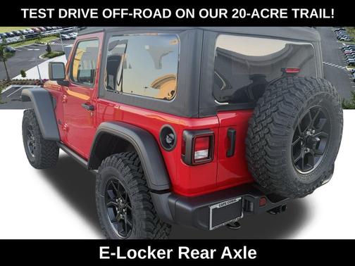 Firecracker Red Clearcoat 2026 Jeep Wrangler Willys