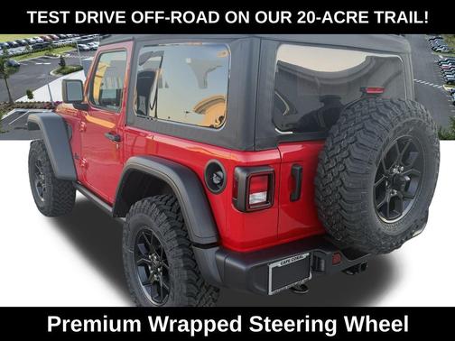 Firecracker Red Clearcoat 2026 Jeep Wrangler Willys