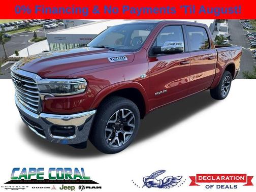 Molten Red Pearlcoat 2026 RAM 1500 Laramie