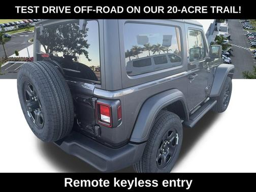 Granite Crystal Metallic Clearcoat 2026 Jeep Wrangler Sport