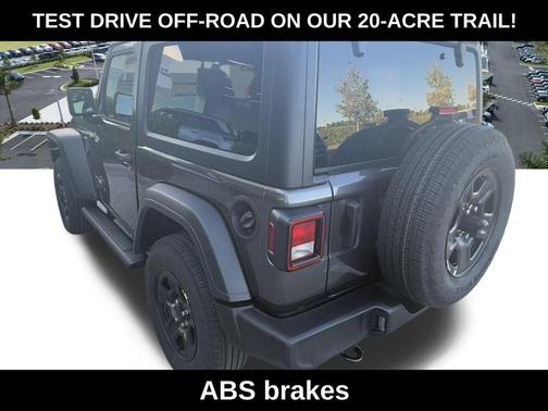 Granite Crystal Metallic Clearcoat 2026 Jeep Wrangler Sport