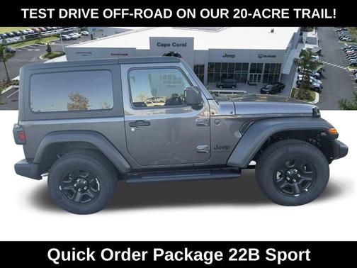 Granite Crystal Metallic Clearcoat 2026 Jeep Wrangler Sport