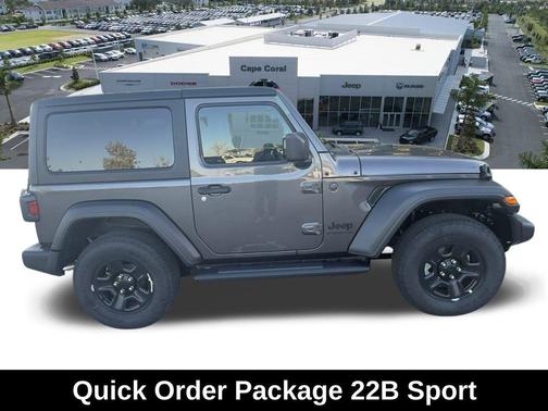 Granite Crystal Metallic Clearcoat 2026 Jeep Wrangler Sport