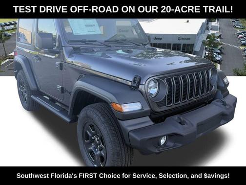 Granite Crystal Metallic Clearcoat 2026 Jeep Wrangler Sport