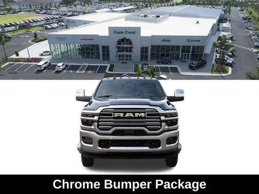 Diamond Black Crystal Pearlcoat 2026 RAM 3500 Laramie Mega Cab 4x4 6'4' Box