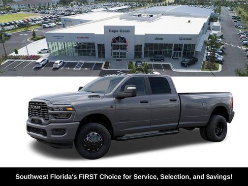 Ceramic Gray Clearcoat 2026 RAM 3500 Big Horn Crew Cab 4x4 8' Box