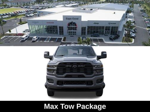 Ceramic Gray Clearcoat 2026 RAM 3500 Big Horn Crew Cab 4x4 8' Box
