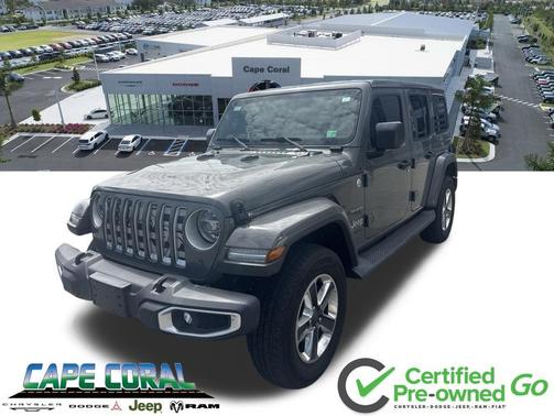 Sting-Gray Clearcoat 2020 Jeep Wrangler Unlimited Sahara