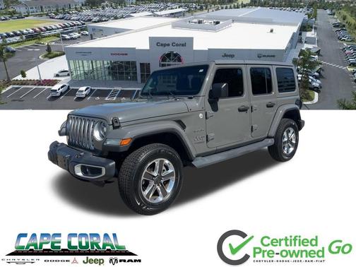Sting-Gray Clearcoat 2020 Jeep Wrangler Unlimited Sahara