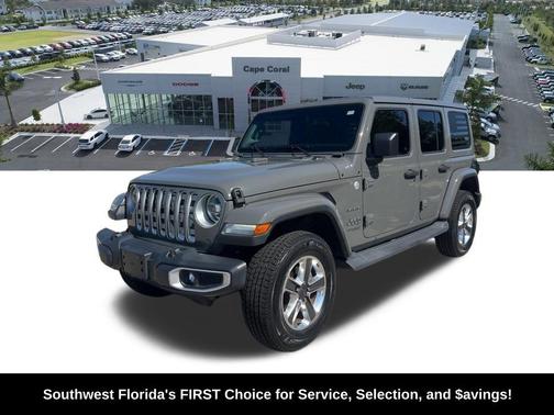 Sting-Gray Clearcoat 2020 Jeep Wrangler Unlimited Sahara