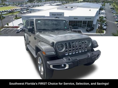 Sting-Gray Clearcoat 2020 Jeep Wrangler Unlimited Sahara