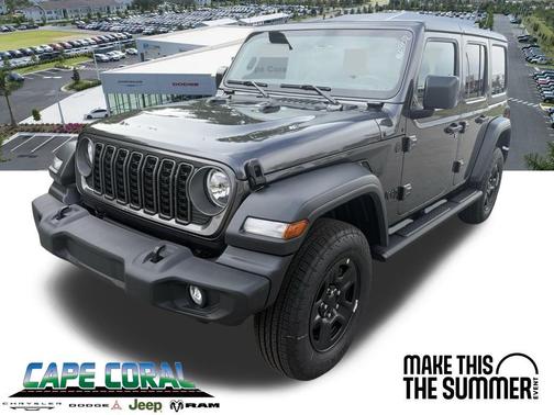 Granite Crystal Metallic Clearcoat 2026 Jeep Wrangler Sport