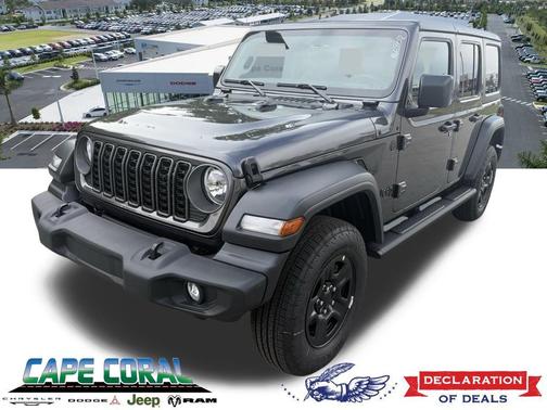 Granite Crystal Metallic Clearcoat 2026 Jeep Wrangler Sport