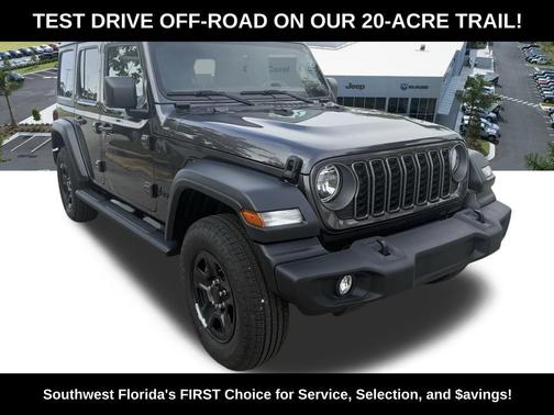 Granite Crystal Metallic Clearcoat 2026 Jeep Wrangler Sport