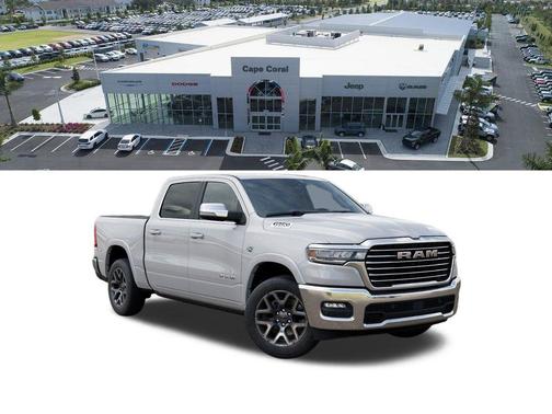 Ivory White Tri-Coat Pearlcoat 2026 RAM 1500 Laramie