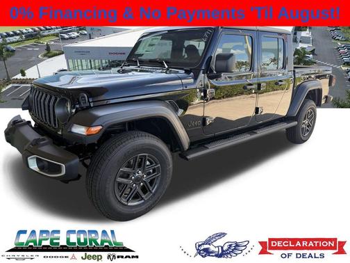 Black Clearcoat 2026 Jeep Gladiator Sport