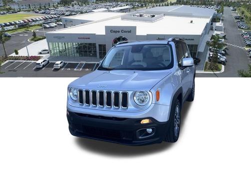 Glacier Metallic 2015 Jeep Renegade Limited