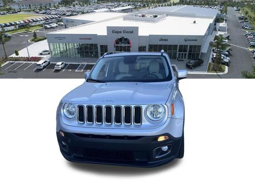 Glacier Metallic 2015 Jeep Renegade Limited