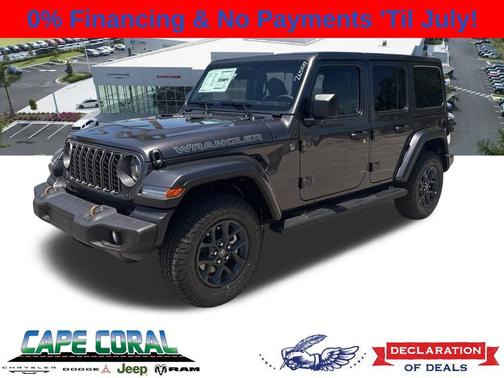 Black Clearcoat 2026 Jeep Wrangler 4-Door 85th Anniversary Edition