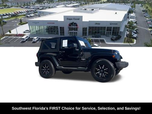 Black Clearcoat 2015 Jeep Wrangler Sahara