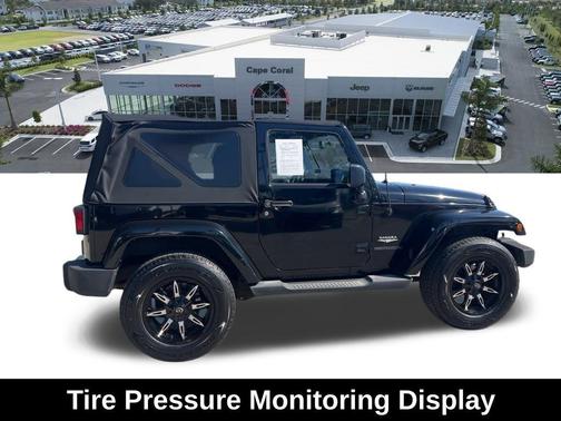 Black Clearcoat 2015 Jeep Wrangler Sahara