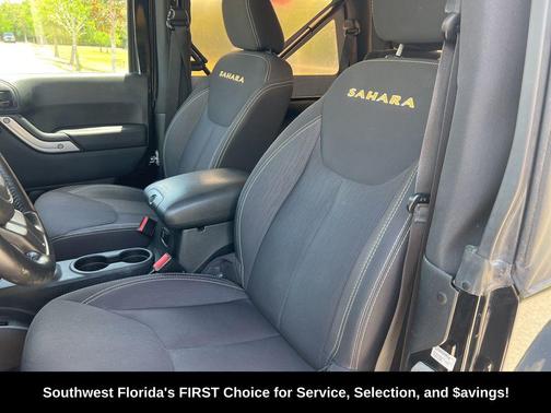 Black Clearcoat 2015 Jeep Wrangler Sahara