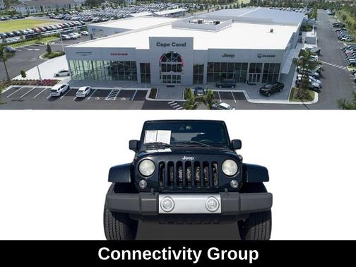 Black Clearcoat 2015 Jeep Wrangler Sahara