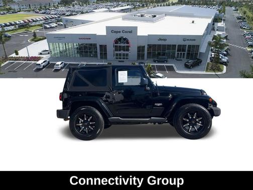 Black Clearcoat 2015 Jeep Wrangler Sahara