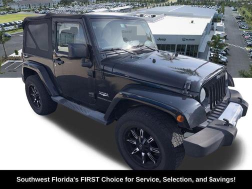 Black Clearcoat 2015 Jeep Wrangler Sahara