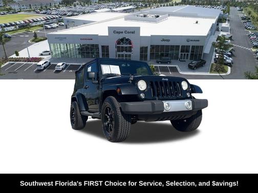 Black Clearcoat 2015 Jeep Wrangler Sahara