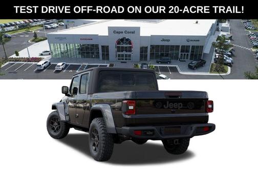 Black Clearcoat 2026 Jeep Gladiator Willys 4x4