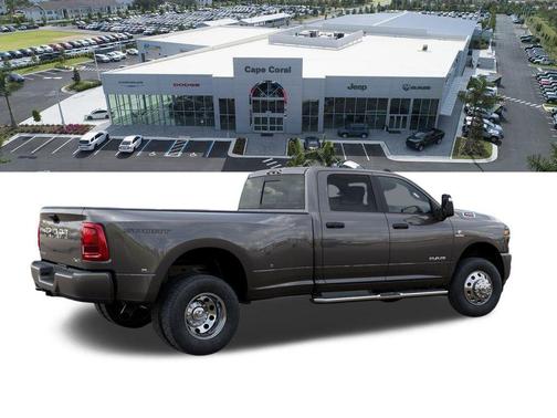 Granite Crystal Metallic Clearcoat 2026 RAM 3500 Big Horn Crew Cab 4x4 8' Box