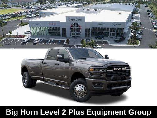 Granite Crystal Metallic Clearcoat 2026 RAM 3500 Big Horn Crew Cab 4x4 8' Box