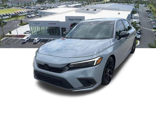 Sonic Gray Pearl 2024 Honda Civic Sport
