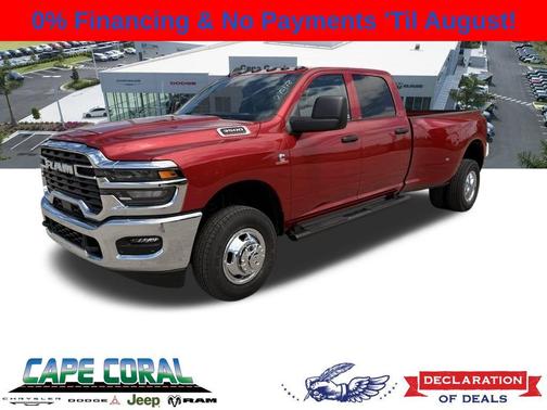 Molten Red Pearlcoat 2026 RAM 3500 Tradesman Crew Cab 4x4 8' Box