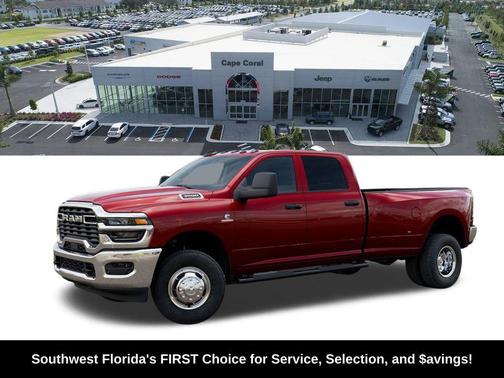 Molten Red Pearlcoat 2026 RAM 3500 Tradesman Crew Cab 4x4 8' Box