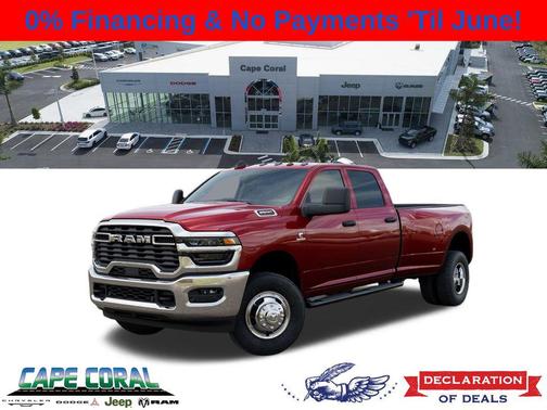 Molten Red Pearlcoat 2026 RAM 3500 Tradesman Crew Cab 4x4 8' Box