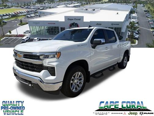 Summit White 2023 Chevrolet Silverado 1500 LT