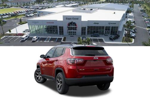 Red Hot Pearlcoat 2026 Jeep Compass Limited