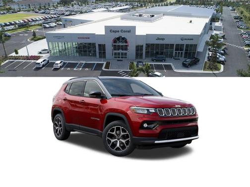 Red Hot Pearlcoat 2026 Jeep Compass Limited