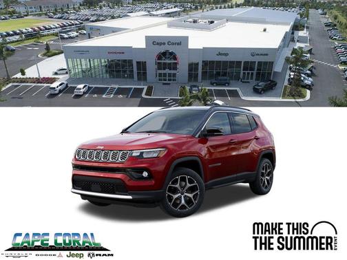 Red Hot Pearlcoat 2026 Jeep Compass Limited